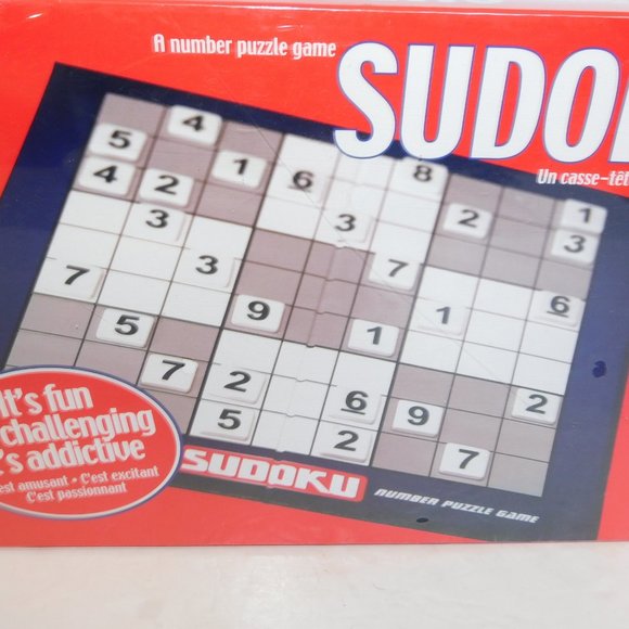 SUDOKU A Number Puzzle Board Game - New in Package - Picture 3 of 5